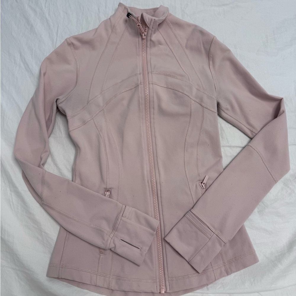 Lululemon Athletica Light Pink Defind Jacket sz 4 GUC